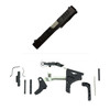 Assembled RMR Slide for Glock 19 Gen 3 — Polished SS, Std Sights with Frame Parts Kit