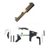 Assembled Diamond Grip RMR Slide — Polished Barrel for Glock 19 Gen 3 Pistols with Frame Parts Kit