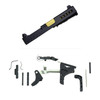 Assembled Vented RMR Slide for Glock 19 Gen 3 — Black, Tall Sights, Titanium Nitride Barrel with Frame Parts Kit