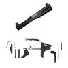 Assembled Vented RMR Slide for Glock 19 Gen 3 — Black, Tall Sights, PVD Rose Gold Barrel with Frame Parts Kit