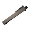 Assembled FDE PVD RMR slide for Glock 26 Gen 3 — threaded barrel with thread protector, left side