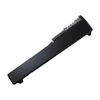 Assembled windowed black nitride RMR slide for Glock 26 Gen 3 — full-length plated stainless barrel, left side