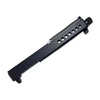 Assembled Vented RMR Slide for Glock 17 Gen 3 — plated stainless threaded barrel — left side