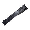 Assembled Knurled RMSc Slide for Glock 43/43X — Crown Barrel, Standard Sights with the included frame parts kit