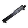 Assembled knurled RMR slide for Glock 19 Gen 3, threaded nitride barrel, tall sights - left side