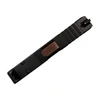 Assembled knurled RMR slide for Glock 19 Gen 3, Rose Gold PVD barrel, tall sights - top