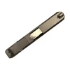 Assembled Zoom RMR slide for Glock 19 Gen 3, Polished Stainless Barrel, Tall Sights - top