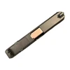 Assembled Zoom RMR slide for Glock 19 Gen 3, Rose Gold PVD Barrel, Tall Sights - top