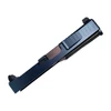 Assembled Matrix Arms Driptek RMR slide for Glock 19 Gen 3, blue, tall sights, Rose Gold PVD crown-cut barrel