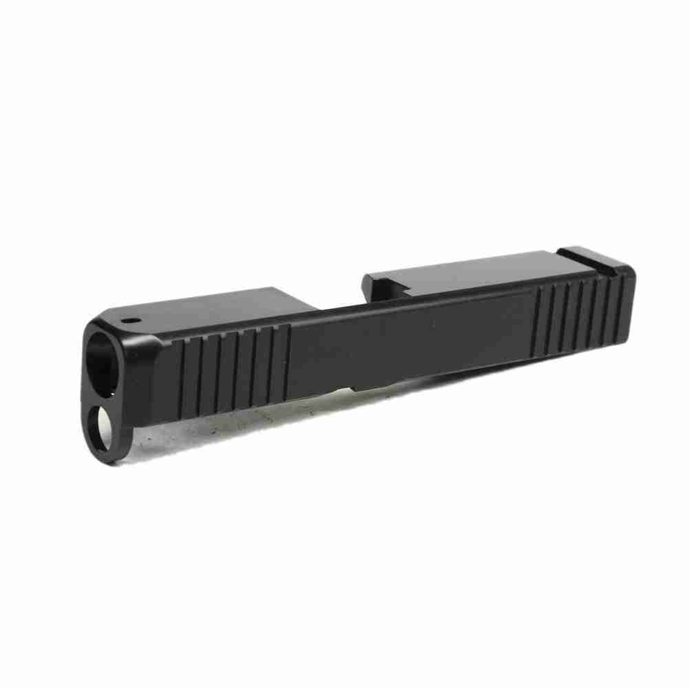 Iron Sight Cut Black Nitride Slide with Front/Rear Serrations for