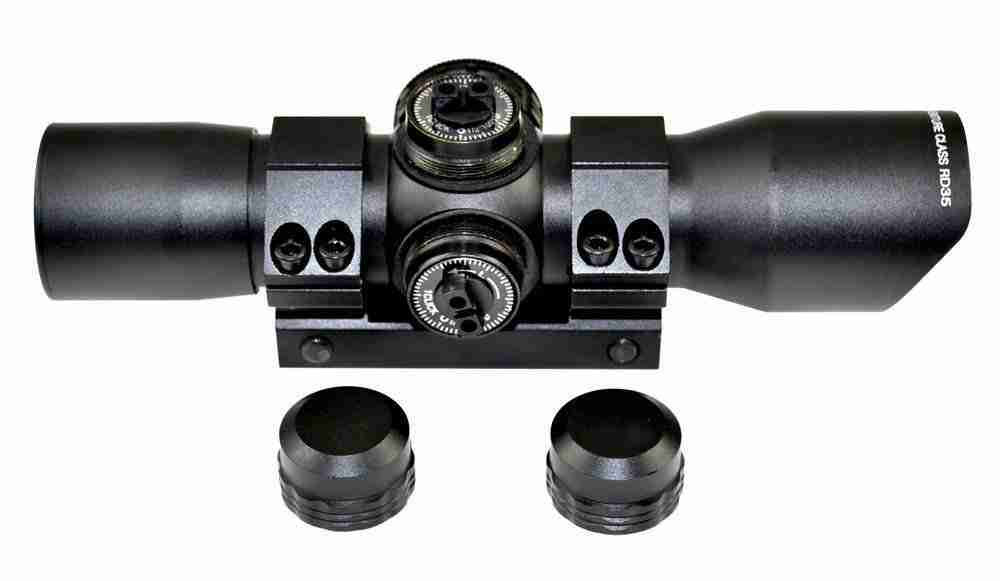 Sniper Red / Green Dot Laser Tactical Sight Scope with Picatinny Mount ...