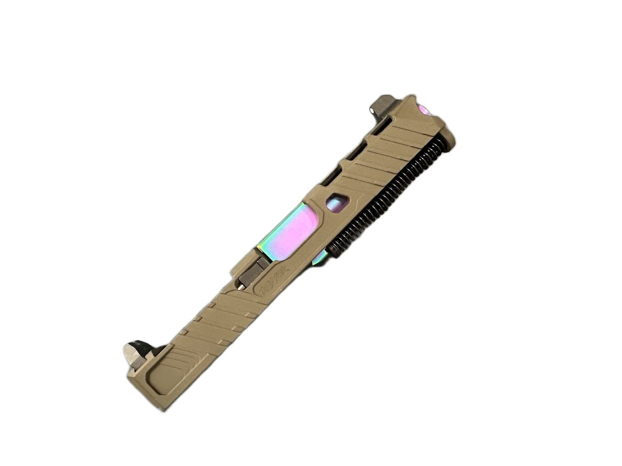 Assembled ODG LFA Raptor RMR Slide Tall Sights Oil Slick PVD