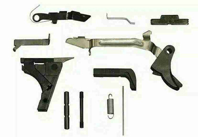 LVS Polymer 80% Frame Kit For Glock 26 Gen 3 - 9mm Pistol Frame Parts (G26)