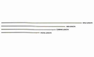 6.75" Pistol Length Stainless Steel Gas Tube for .223/5.56