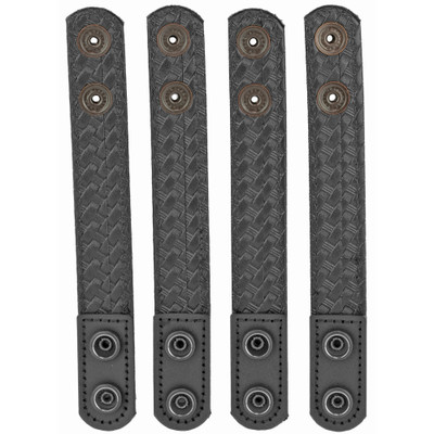 Bianchi AccuMold Elite Belt Keeper 4pk - Black