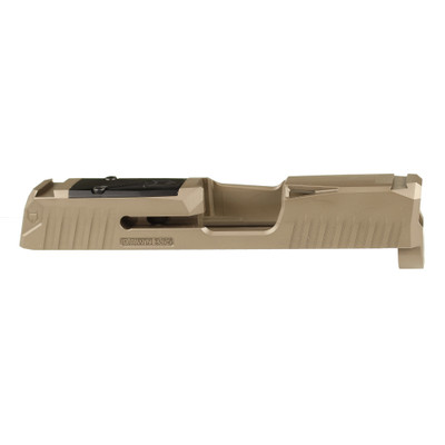 Lone Wolf Distributors Dawn Stripped Optic Cut Slide For P365 - FDE