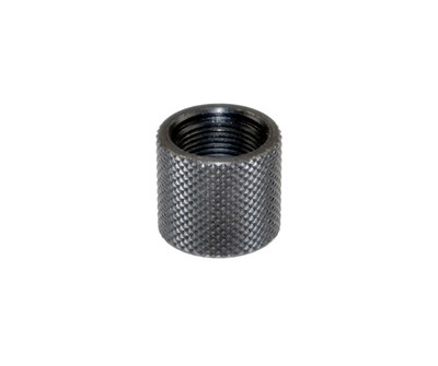 AR-15 Black Carbon Steel Barrel Thread Protector Nut for 1/2"x28 TPI