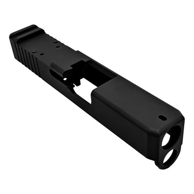 Black RMR Rear Serrated Stripped Slide OEM Look for Glock 26