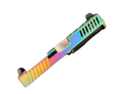 Complete Assembled Matrix Arms RMR Oil Slick Slide Glock 19  Gen 3Steel Barrel Tall Sights