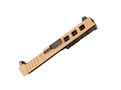 Complete Assembled Glock 17 Gen 3 Elite FDE RMR Slide Tall Sights Nitride Barrel