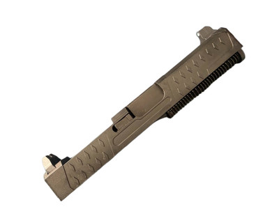 Complete Assembled Glock 19 Diamond Grip RMR Slide Tall Sights Nitride Barrel