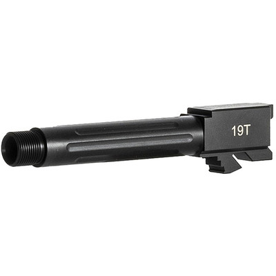 Brownells Fluted Threaded Barrel for Glock 19 Gen 1-5 — 9mm Luger 4.02"