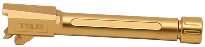 True Precision Barrel P365 Fuse TiN Gold Threaded