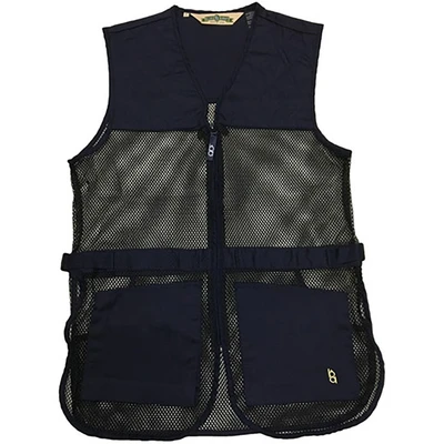 Bob Allen Full Mesh Dual-Pad Shooting Vest — Navy, 3XL