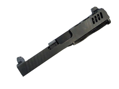 Assembled RMR Slide for Glock 19 Gen 3 — Matrix Alpha, Nitride Barrel