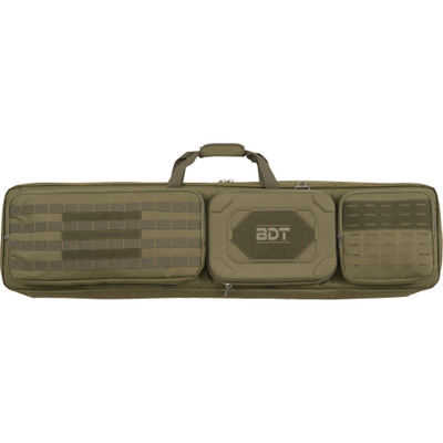Bulldog Double Suppressor Rifle Bag 48" Green