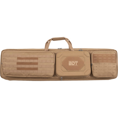 Bulldog Double Suppressor Rifle Bag 48" Tan