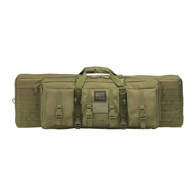 Bulldog Double Tactical Rifle Case Green 43"