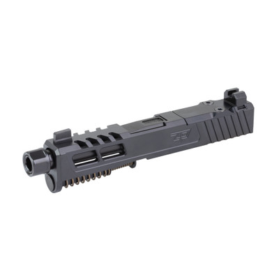 Zaffiri Precision ZPS.2 Complete Slide for Glock 43X Threaded Black/Black