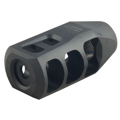 M11 SEVERE DUTY MUZZLE BRAKE 6.5 5/8-24 SS BLACK