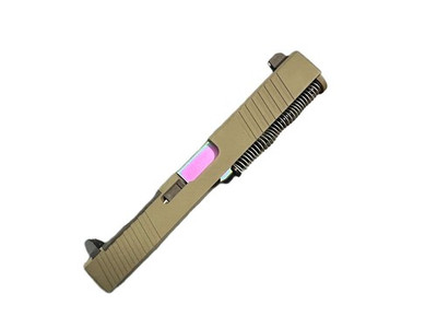 Assembled ODG RMR Slide for Glock 17 Gen 3 — Oil Slick Barrel