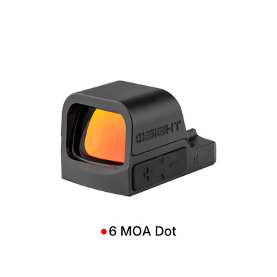 OSight K Red Dot Reflex Sight — RMSc Footprint, 6 MOA, Black