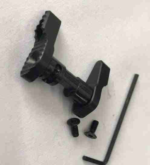 Enhanced Ribbed Ambidextrous Thumb Safety Selector Switch