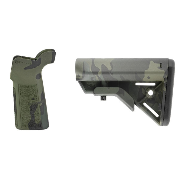 【実物 超希少】B5 Systems BRAVO Stock マルチカムブラック B5 Systems AR-15 Bravo Stock and Pistol Grip Combo- Black Multi-cam