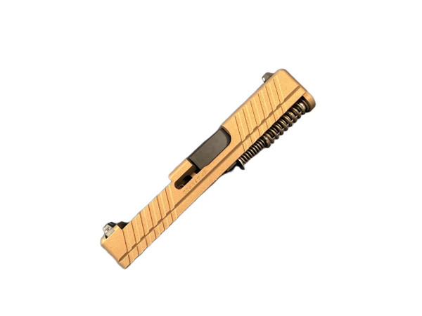 Complete Assembled Windowed Combat G43 RMSc Slide Burnt Bronze