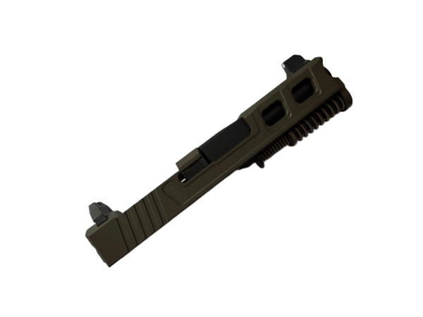 Assembled Glock 43/43X ODG Elite RMSc Slide + 9mm Barrel
