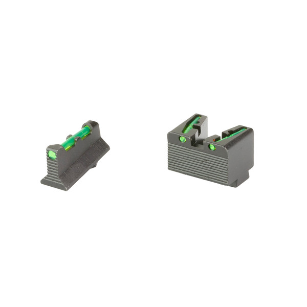 Hi-Viz Co-Witness Fiber Optic Sight Set for Glock MOS — 9mm / .40