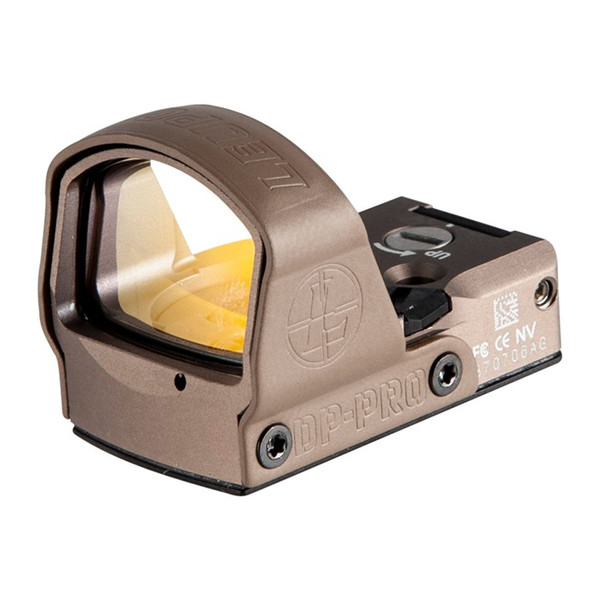 Leupold DeltaPoint Pro — 2.5 MOA Red Dot Sight, Night Vision Compatible, FDE