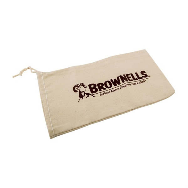 Brownells Canvas Shooting Bag — Natural Tan