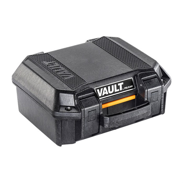 Pelican V100 Vault Small Pistol Case Black