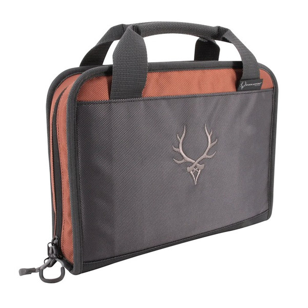 Evolution Outdoor Marksman Double Pistol Case Gray/Copper & Black