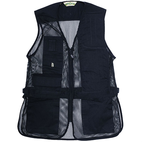 Bob Allen Full Mesh Shooting Vest Black Left Hand, S
