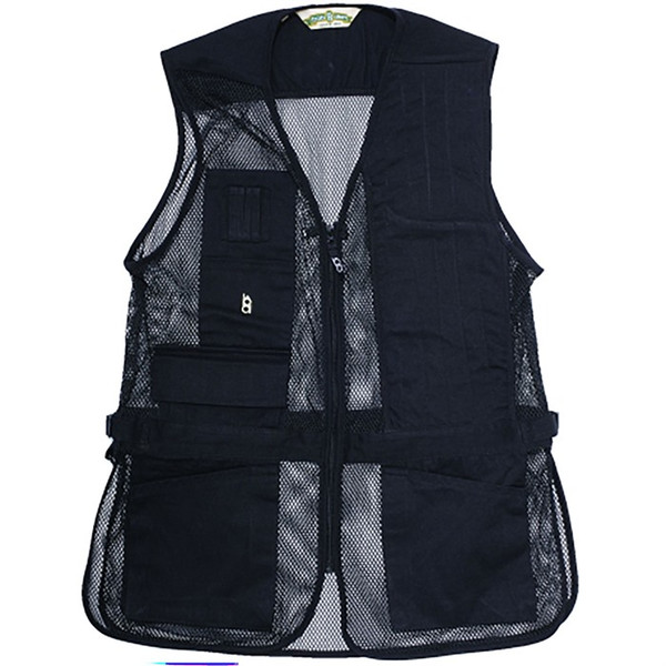 Bob Allen Full Mesh Shooting Vest Black Right Hand, S