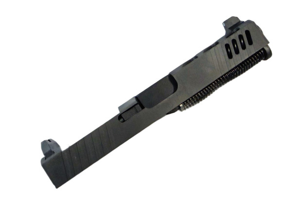 Assembled RMR Slide for Glock 19 Gen 3 — Matrix Alpha, Nitride Barrel