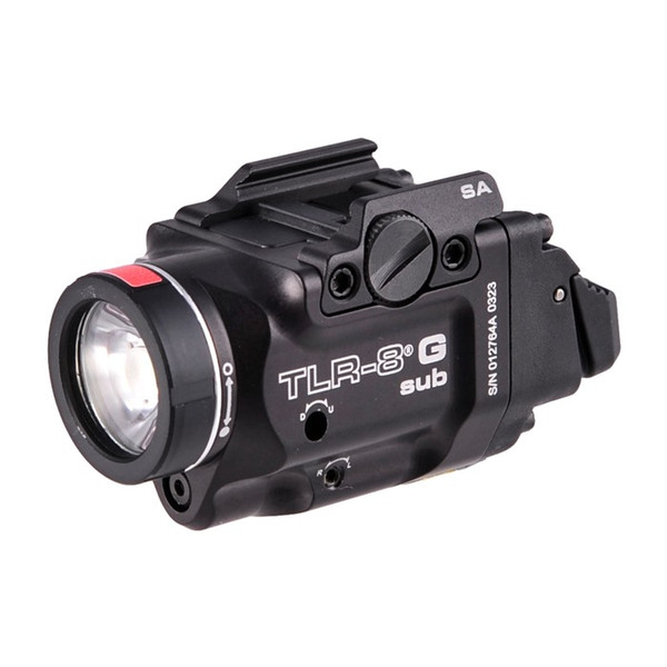 Streamlight TLR-8 X G Sub Gun Light With Rail Mount for Hellcat Black