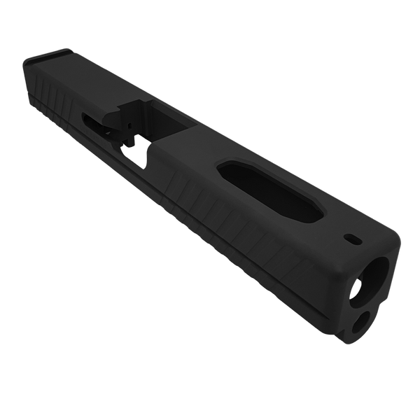 LFA Combat Cerakote Slide for Glock 17 Gen 3 — Iron Sight Cut, Front & Rear Serrations